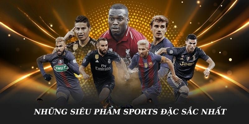 Các bộ môn thể thao và eSports đa dạng tại 33win – nơi người chơi có thể lựa chọn đặt cược theo sở thích