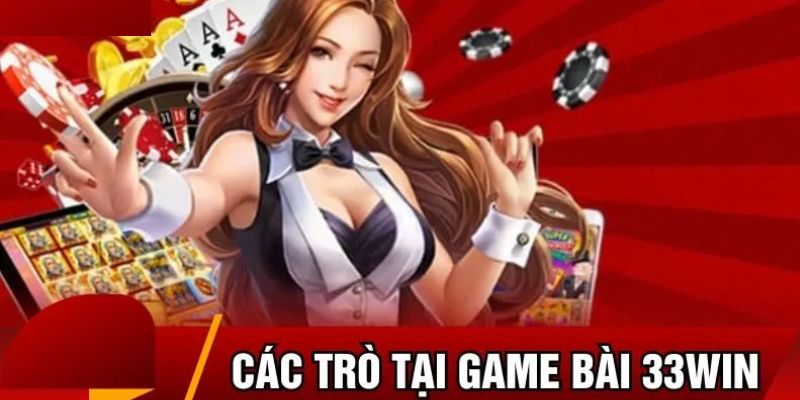 Giao diện trò chơi Liêng 3 cây tại 33win với hiệu ứng hình ảnh đẹp mắt