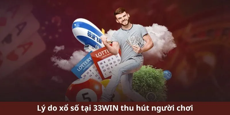 Giao diện xổ số 33win hiện đại và thân thiện với người dùng